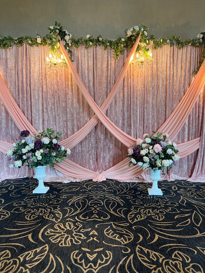 Timeless Floral Urns