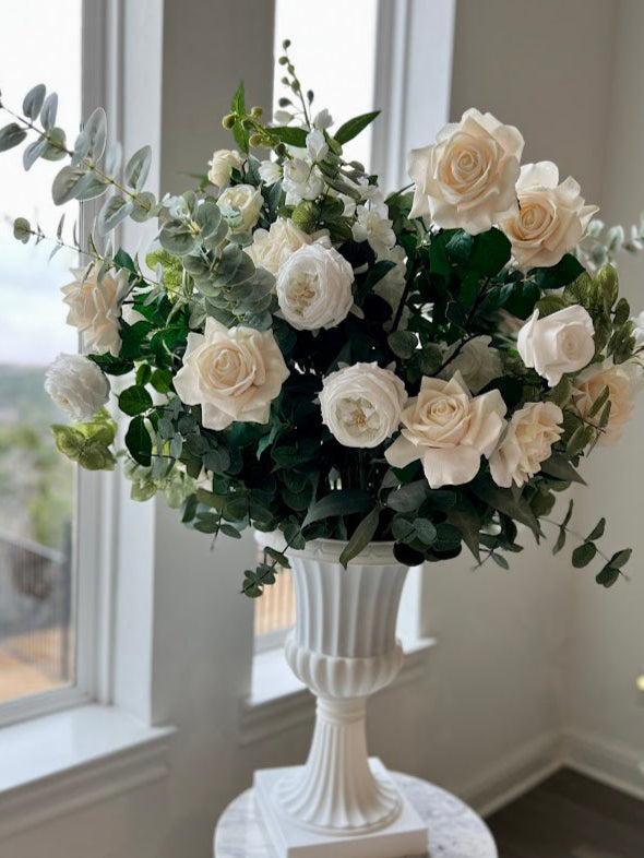 Timeless Floral Urns